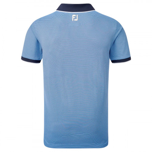 FootJoy Pique Ministripe Mens Golf Polo Shirt reverse