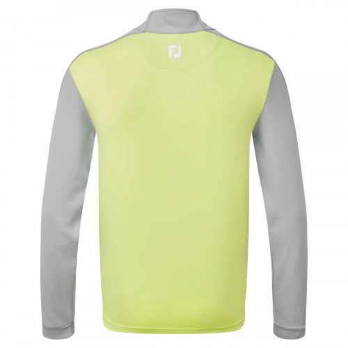 FootJoy Heather Colour Block Chill-Out Mens Golf Pullover reverse