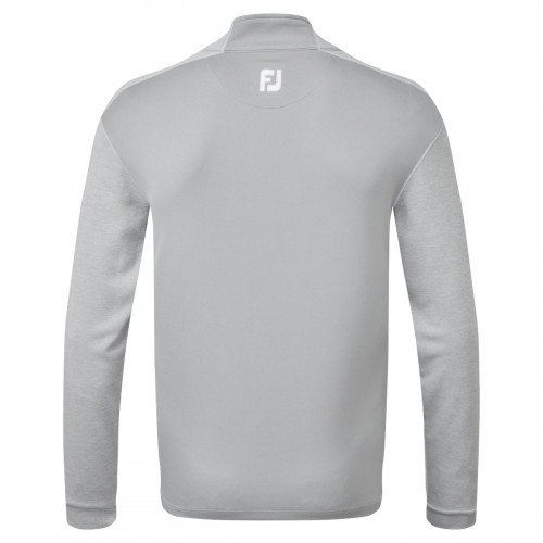 FootJoy Tonal Heather Chill-Out Mens Golf Pullover reverse