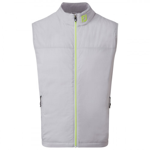 FootJoy Lightweight Thermal Insulated Vest Gilet (Grey/Lime)