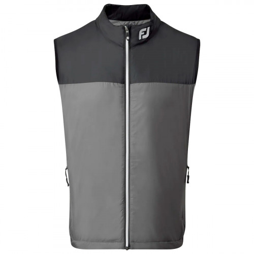 FootJoy Lightweight Thermal Insulated Vest Gilet (Black/Charcoal)