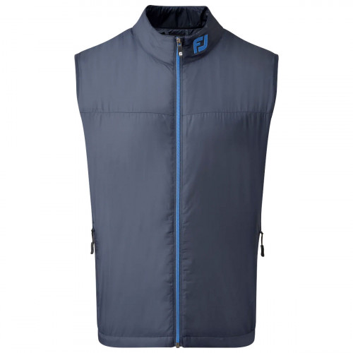 FootJoy Lightweight Thermal Insulated Vest Gilet (Navy/Lagoon)