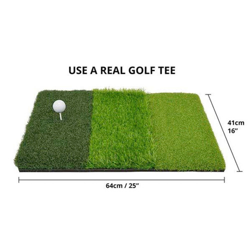 Longridge 3 Turf Golf Practice Mat (use a real golf tee) 