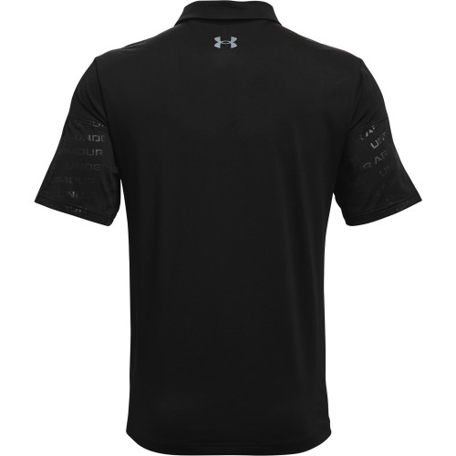 Under Armour Mens UA Playoff 2.0 Blocked Polo Shirt  - Black/Pitch Grey