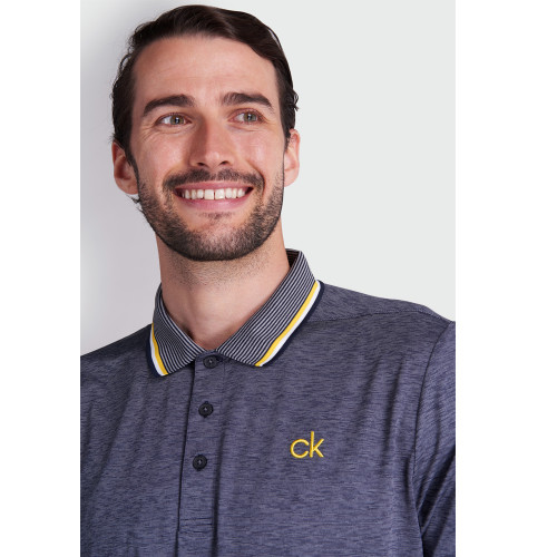 Calvin Klein Mens Casper Golf Polo Shirt 