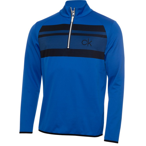 Calvin Klein Golf Taylor Half Zip Lightweight Breathable Sweater Mid Layer