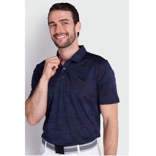 Calvin Klein Mens Pentil Golf Polo Shirt 