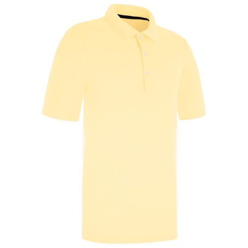 ProQuip Golf Mens Pro Tech Plain Polo Shirt (Canary Yellow)