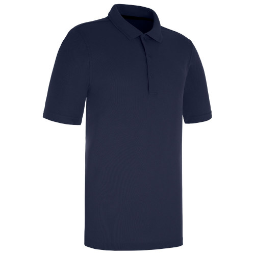 ProQuip Golf Mens Pro Tech Plain Polo Shirt (Navy)