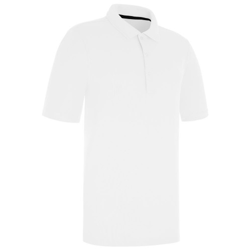 ProQuip Golf Mens Pro Tech Plain Polo Shirt (White)