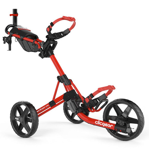 ClicGear 4.0 Golf Trolley Push Cart (Matt Red)