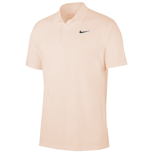 Nike Dry-Fit Victory Solid Golf Polo Shirt (Crimson Tint)