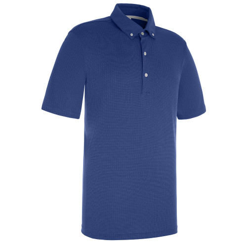 ProQuip Golf Mens Pro Tech Mini Jacquard Polo Shirt