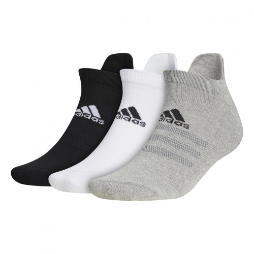 adidas 3 Pack Ankle Golf Socks (UK 8.5-11.5) (White/Black/Grey)