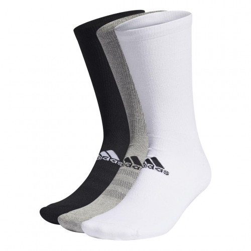 adidas 3 Pack Crew Golf Socks (UK 8.5-11.5)