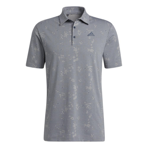 adidas Golf Night Camo-Print Primegreen Polo Shirt