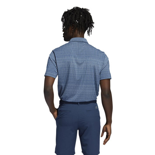 adidas Golf Ultimate365 Allover Print Primegreen Polo Shirt reverse