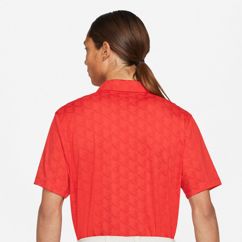 Nike Golf Dri-Fit Vapor Jacquard Polo Shirt  - Track Red
