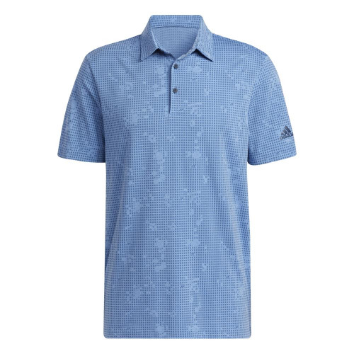 adidas Golf Night Camo-Print Primegreen Polo Shirt