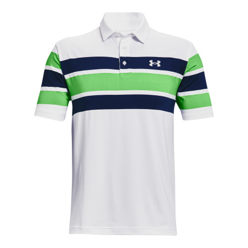 Under Armour Mens Playoff Polo Block Stripe