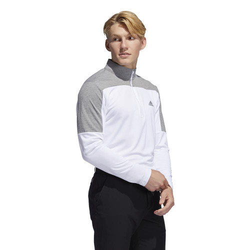 adidas Golf UPF Lightweight 1/4 Zip Pullover 