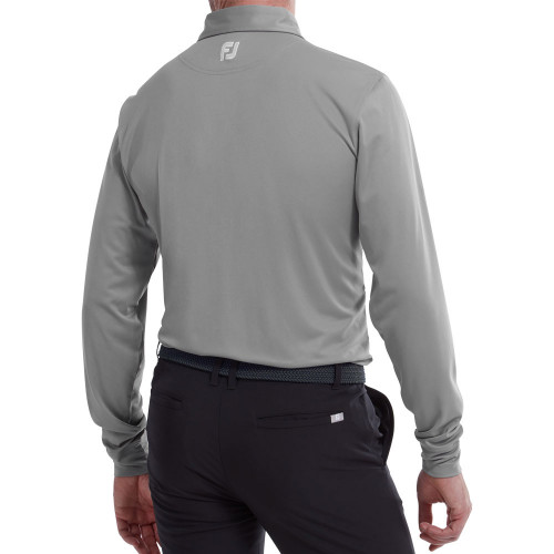 FootJoy Thermolite Long Sleeved Smooth Pique Polo Shirt 
