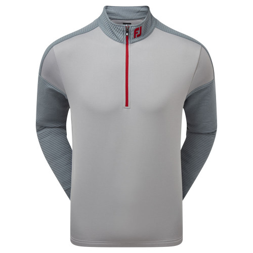 FootJoy Chill Out Xtreme Ribbed Golf Pullover (Grey/Smoke)