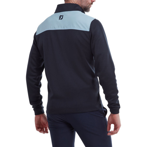 FootJoy Woven Yoke Chill Out Golf Pullover 