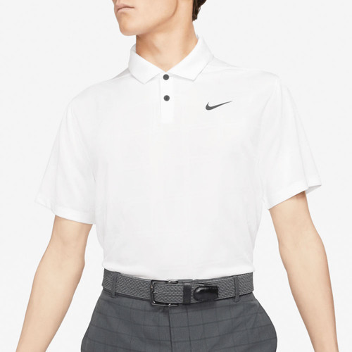 Nike Golf Dri-Fit Vapor Texture Polo Shirt (White)