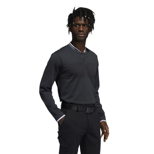 adidas Primeknit Long Sleeve Polo Shirt 