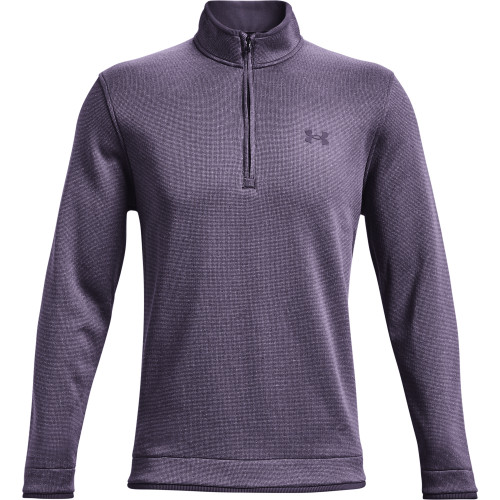 Under Armour Golf Mens Storm Sweater Fleece 1/4 Zip (Twilight Purple)