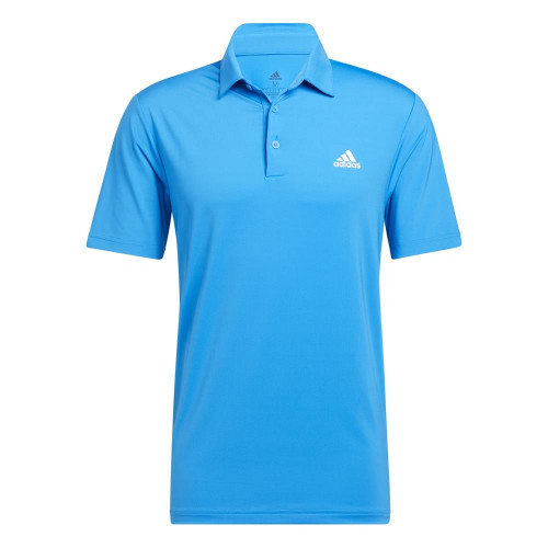 adidas Golf Ultimate365 Solid Mens Polo Shirt (Blue Rush)