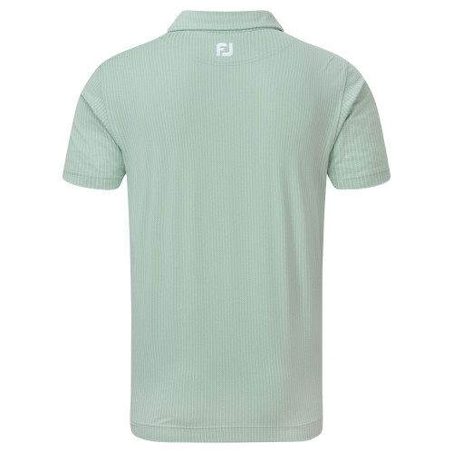 FootJoy Zig Zag Print Lisle Mens Golf Polo Shirt reverse