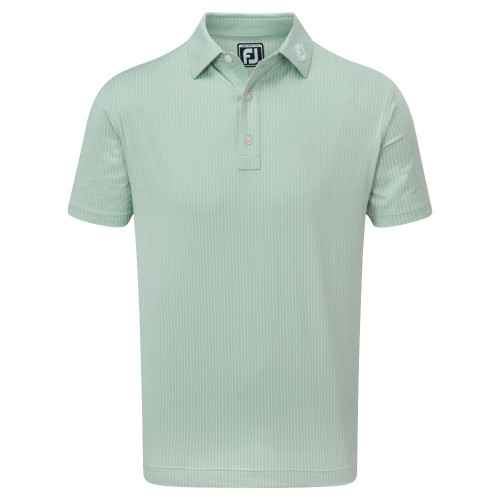 FootJoy Zig Zag Print Lisle Mens Golf Polo Shirt