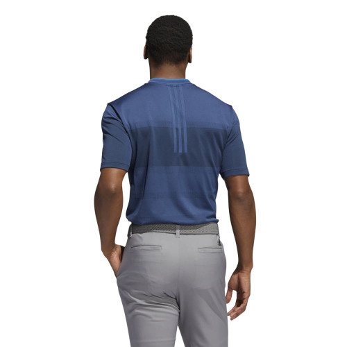 adidas Golf Statement Seamless Primeknit Polo Shirt reverse