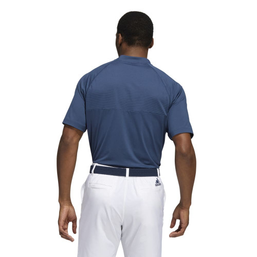adidas Mens Primeblue Sport Collar Golf Polo Shirt reverse