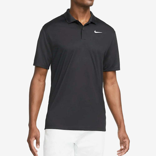 Nike Golf Dri-Fit Victory Solid Mens Polo Shirt (Black)