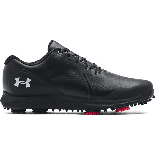 Under Armour Mens Charged Draw RST E Golf Shoes  - Black/Black