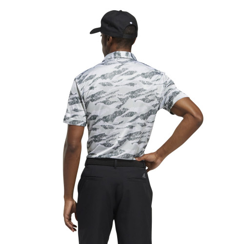 adidas Horizon Print Golf Polo Shirt reverse