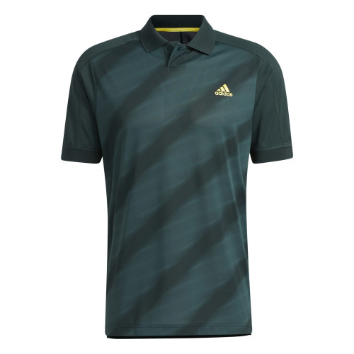 Adidas Mens Statement Print  Golf Polo Shirt
