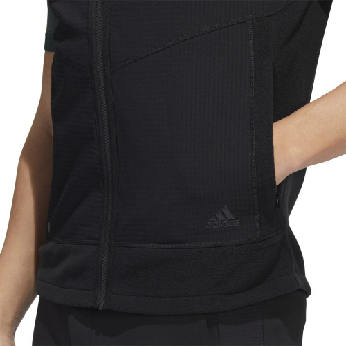 adidas Golf Mens Statement Full Zip Hooded Vest 