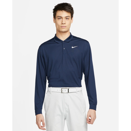 Nike Golf Dri-Fit Victory Long Sleeve Mens Polo Shirt 