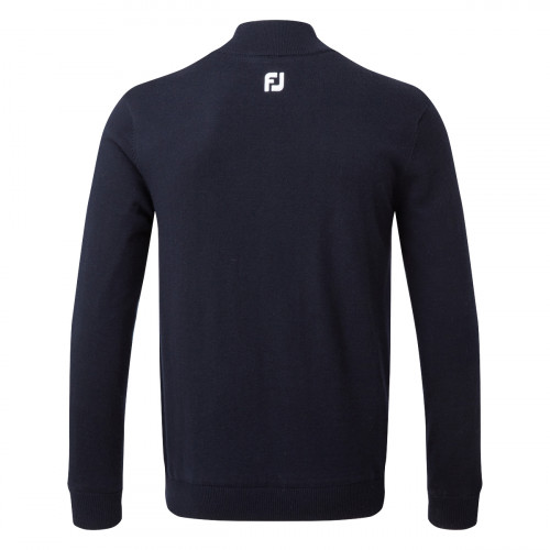 FootJoy Mens Wool Blend 1/2 Zip Lined Golf Sweater Pullover reverse