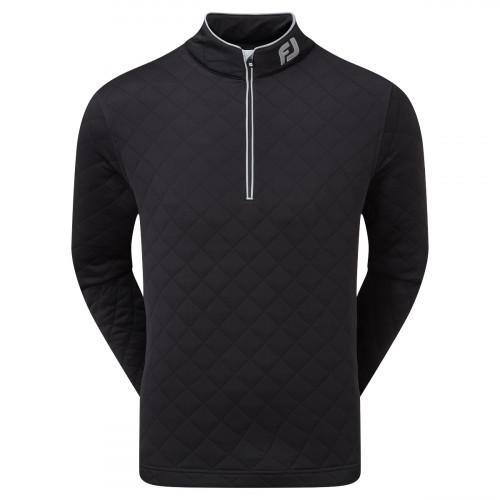 FootJoy Mens Diamond Jacquard Chill-Out Golf Mid-Layer Pullover