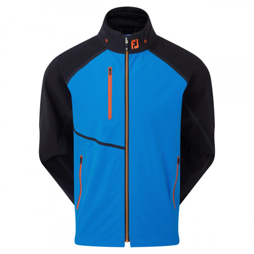 FootJoy Golf HydroTour Waterproof Jacket (Sapphire/Black/Orange)