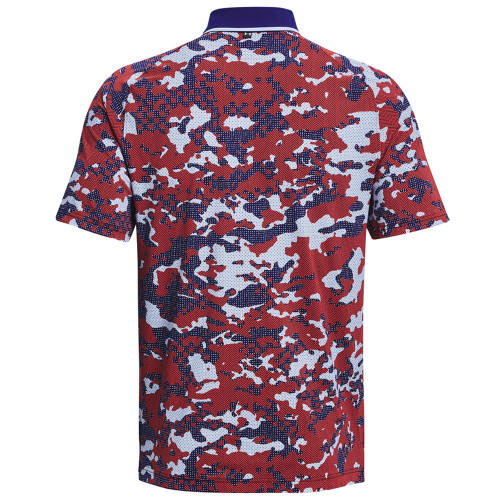 Under Armour Men's UA Iso-Chill Charged Camo Polo Shirt reverse