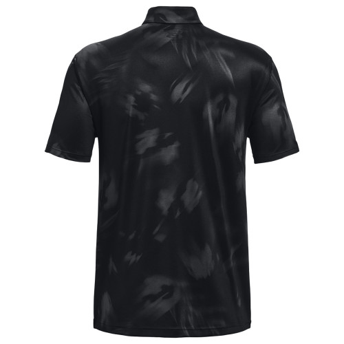 Under Armour Mens UA Playoff 2.0 Crocus Blur Golf Polo Shirt reverse
