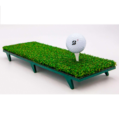Spurk Golf Strike Mat - Short Pile Grass reverse