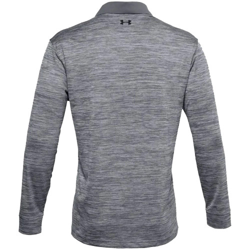 Under Armour Mens Performance Textured Long Sleeve Polo Shirt reverse