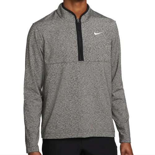 Nike Golf Dri-Fit Victory 1/2 Zip Pullover (Black)